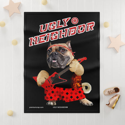 Ugly Neighbor II Soft Fleece Baby Blanket