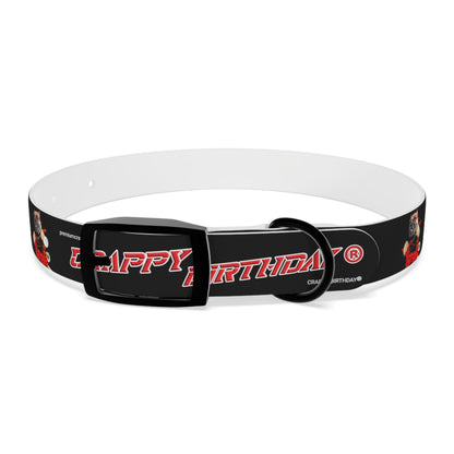 Crappy Birthday II Dog Collar