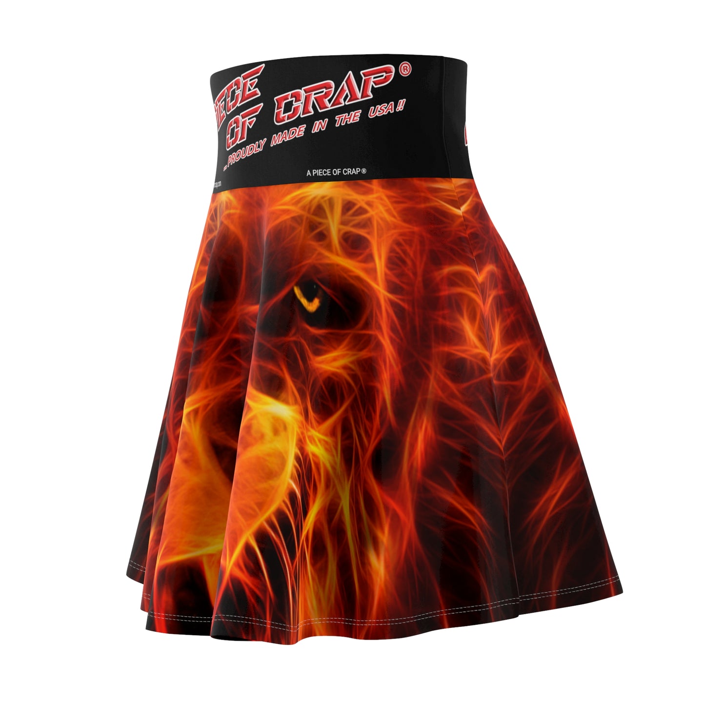 A Piece Of Crap Women's Skater Skirt
