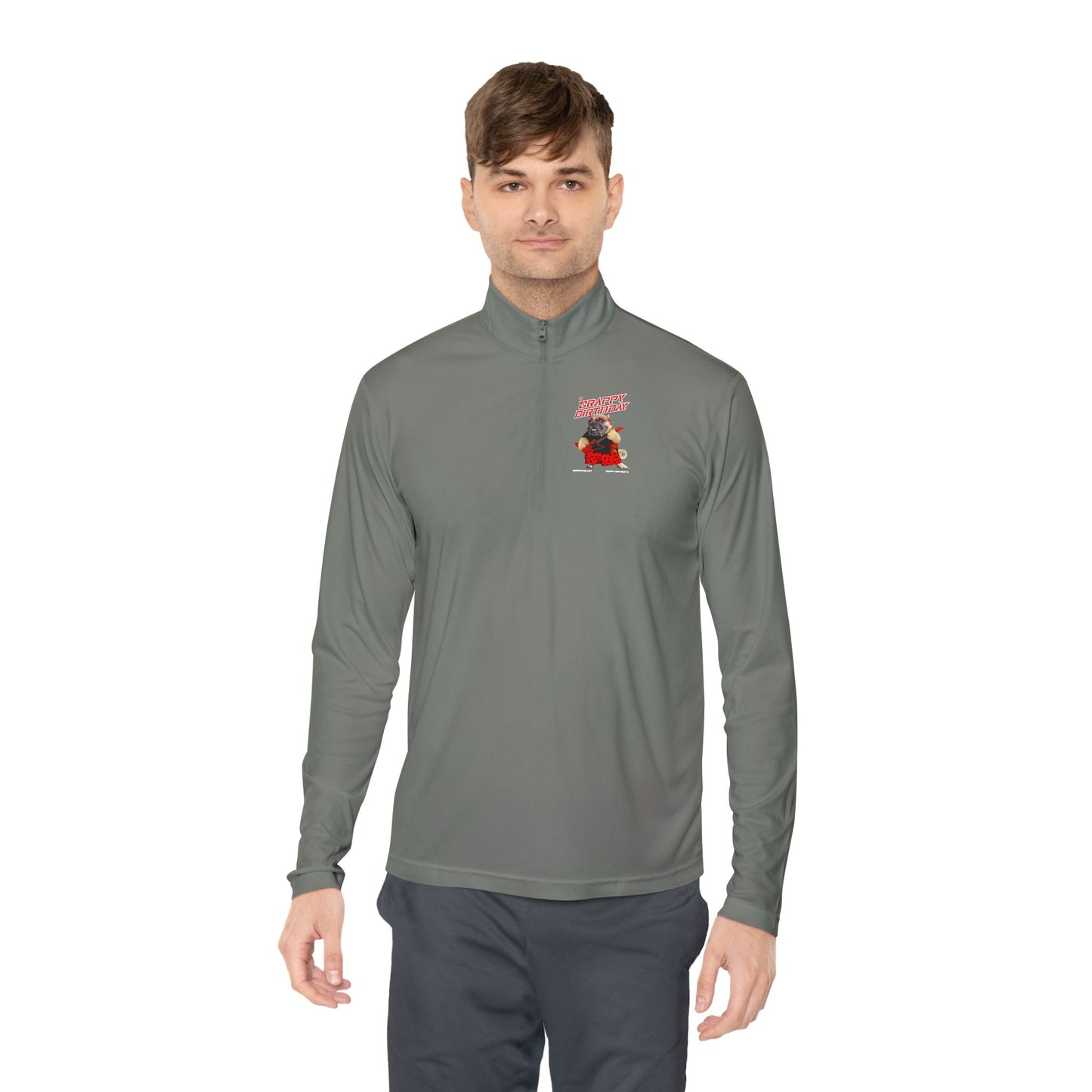 Crappy Birthday II Quarter-Zip Pullover