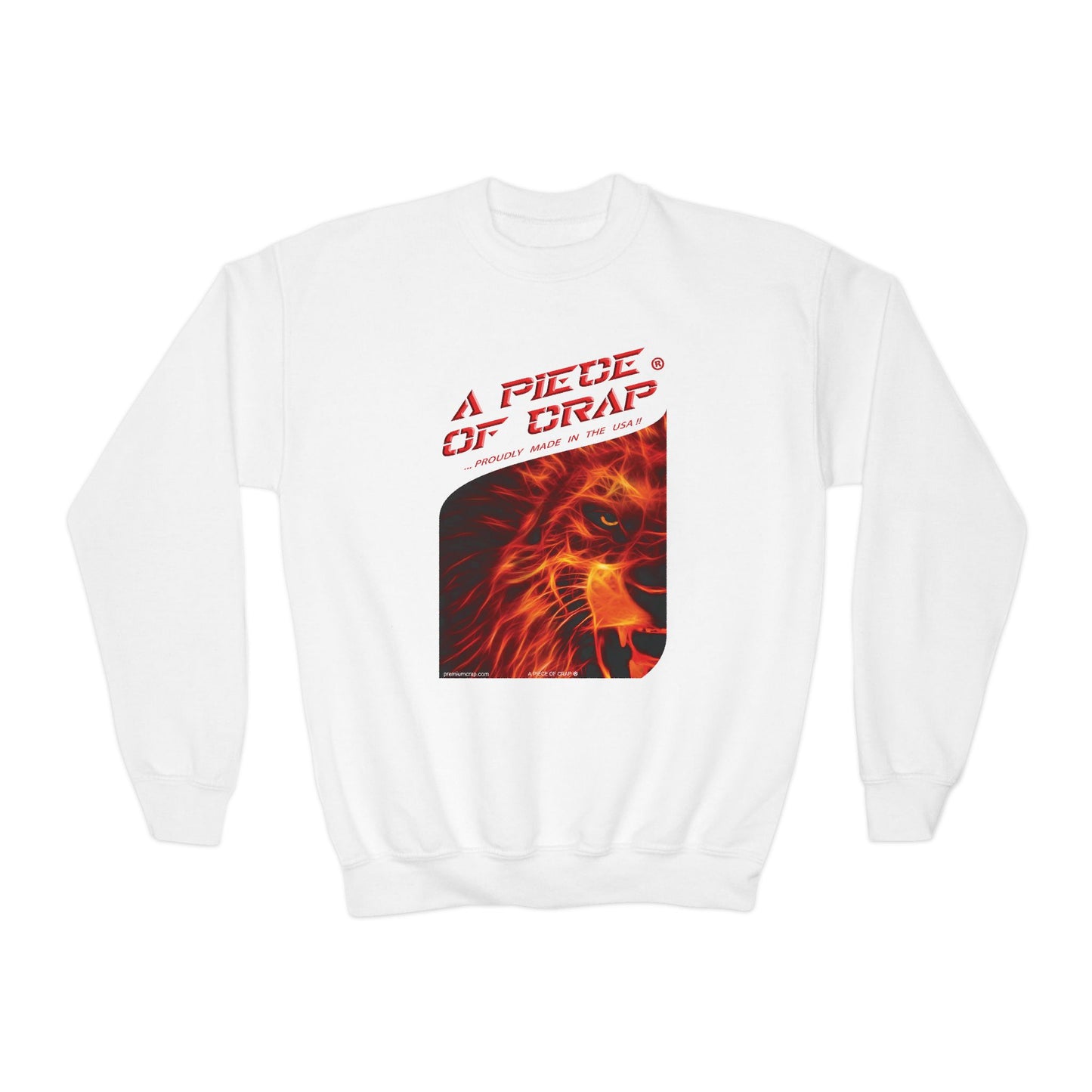 A Piece Of Crap Youth Crewneck Sweatshirt