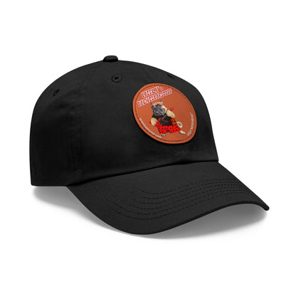 Ugly Neighbor II Dad Hat with Leather Patch (Round)