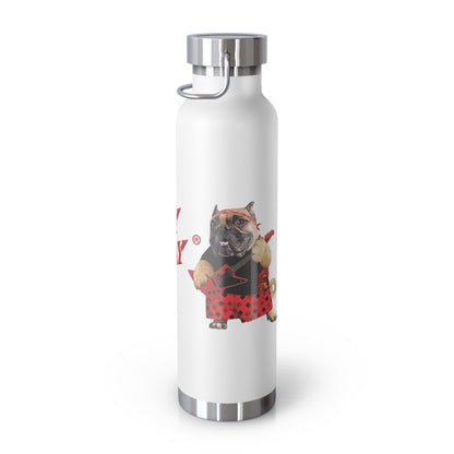 Crappy Birthday II Stainless Steel Water Bottle, Standard Lid