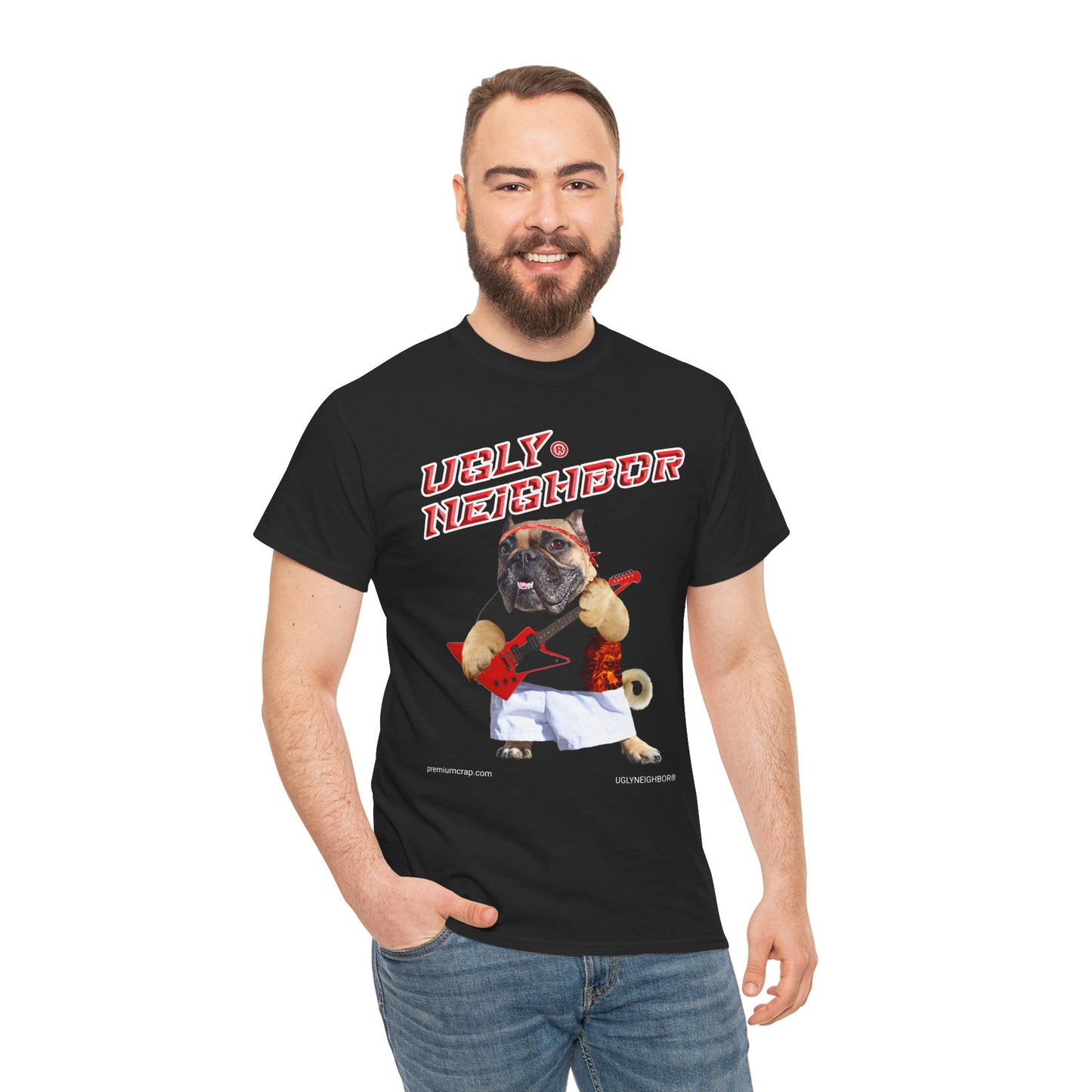 Ugly Neighbor Men's Heavy Cotton Tee