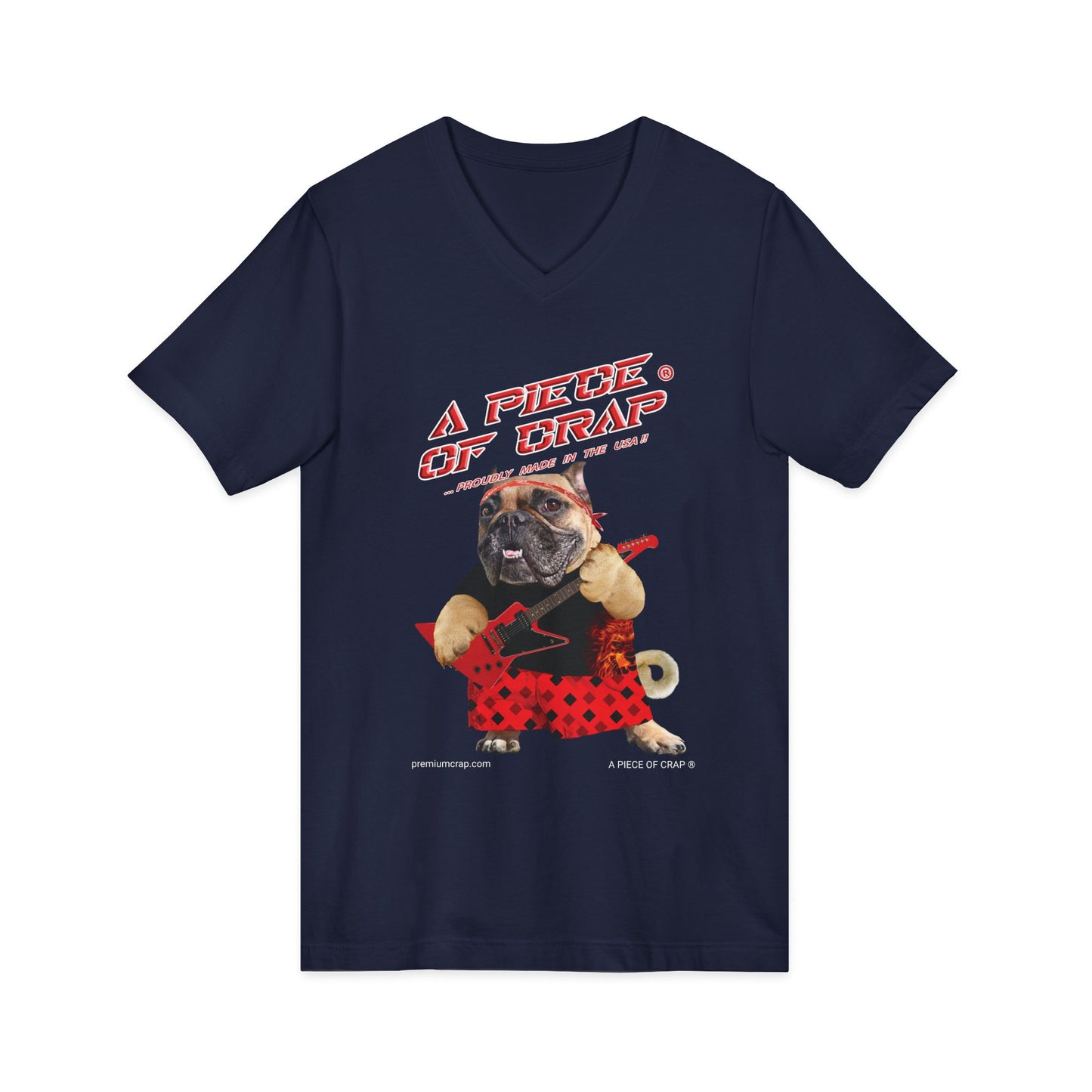 A Piece of Crap II Jersey Short Sleeve V-Neck Tee