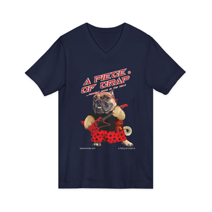 A Piece of Crap II Jersey Short Sleeve V-Neck Tee