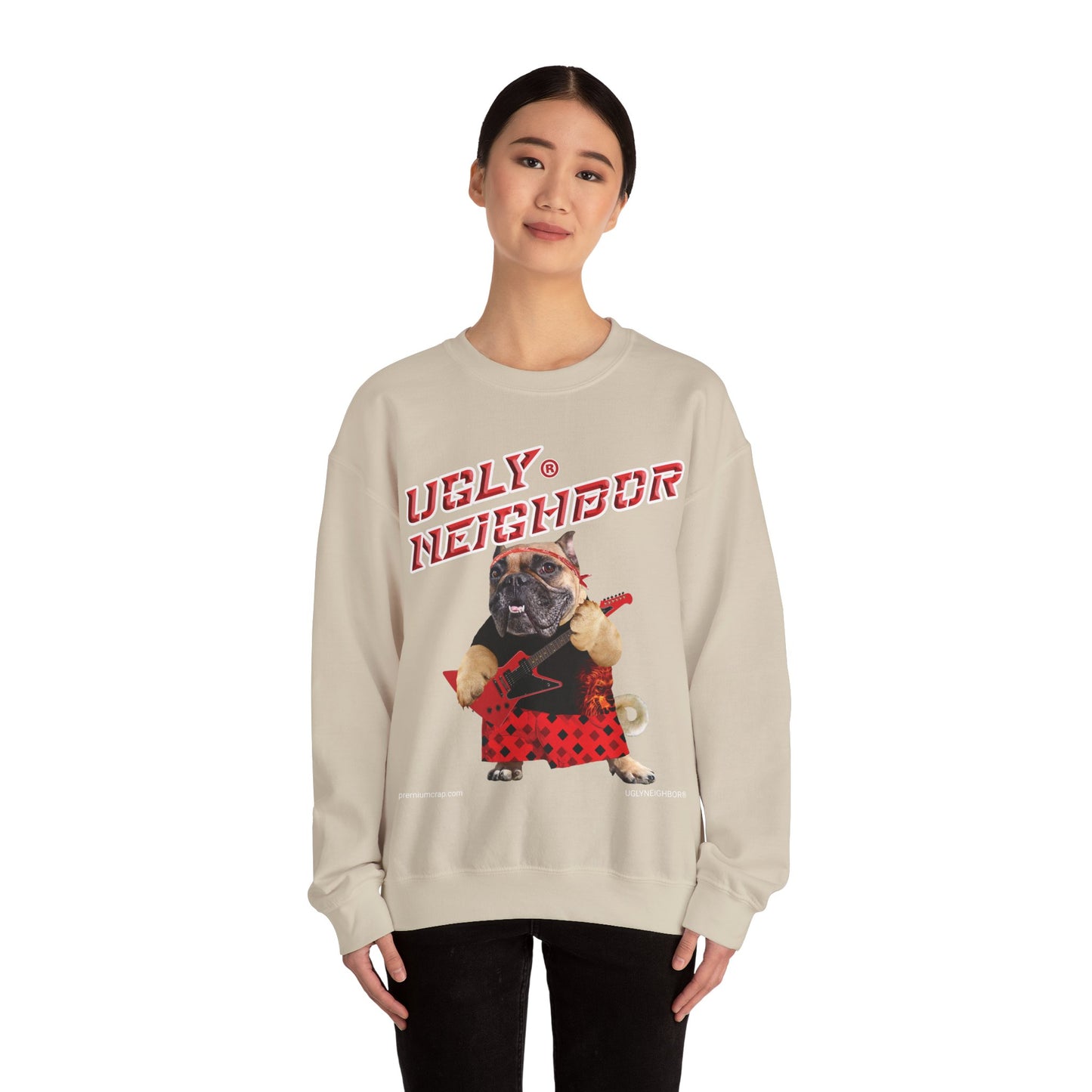 Ugly Neighbor II Women's Heavy Blend Crewneck Sweatshirt
