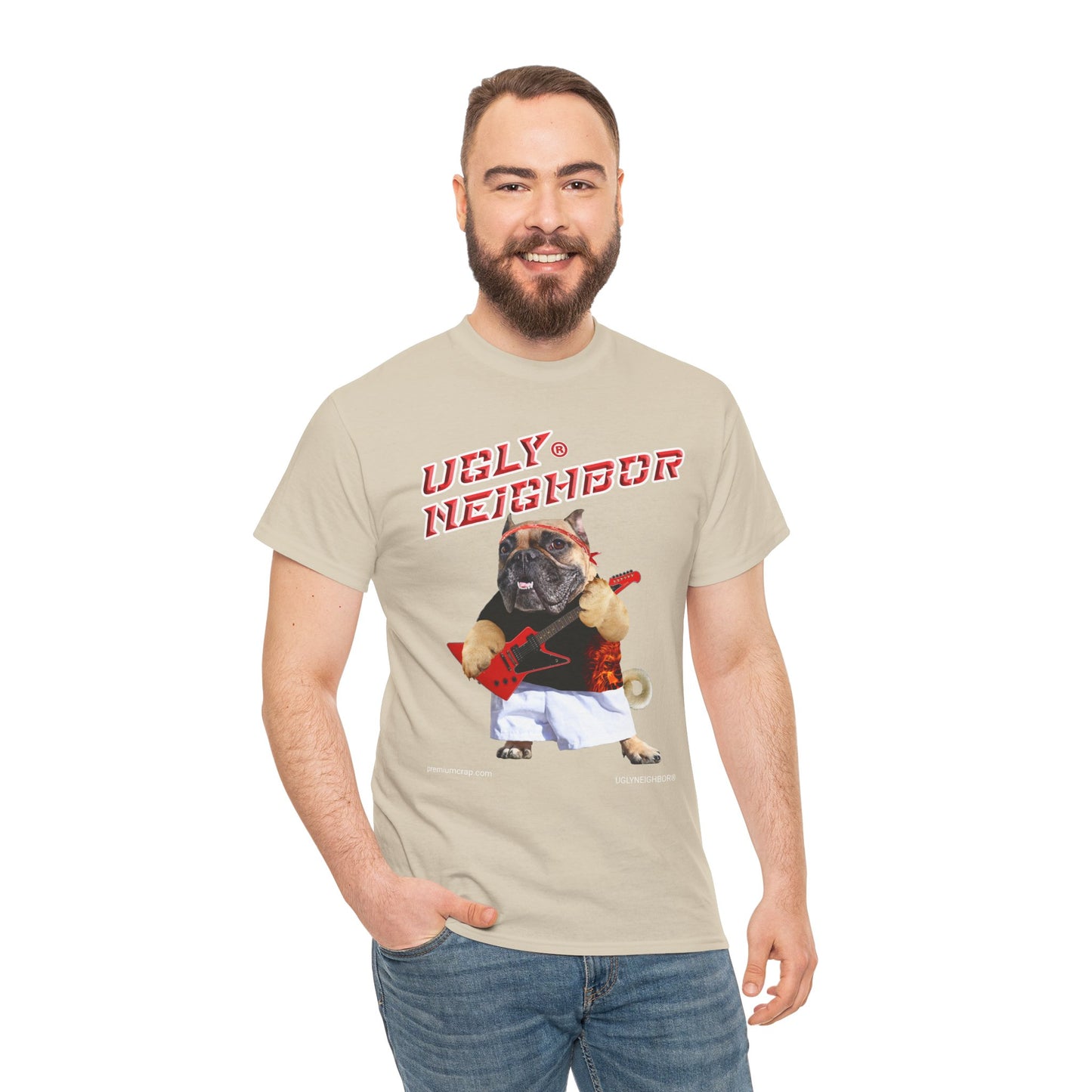 Ugly Neighbor Men's Heavy Cotton Tee