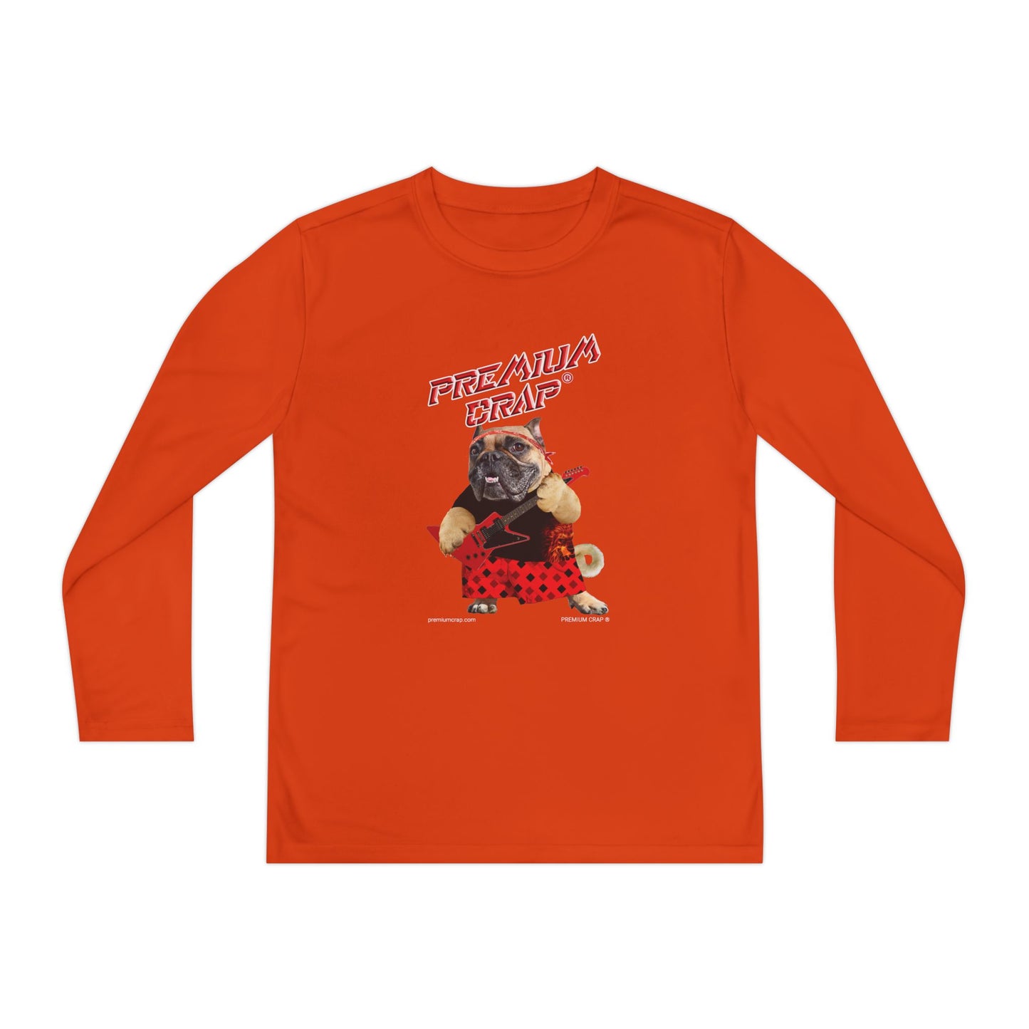 Premium Crap II Youth Long Sleeve Competitor Tee