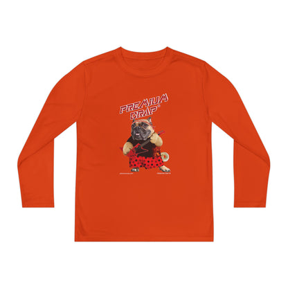 Premium Crap II Youth Long Sleeve Competitor Tee