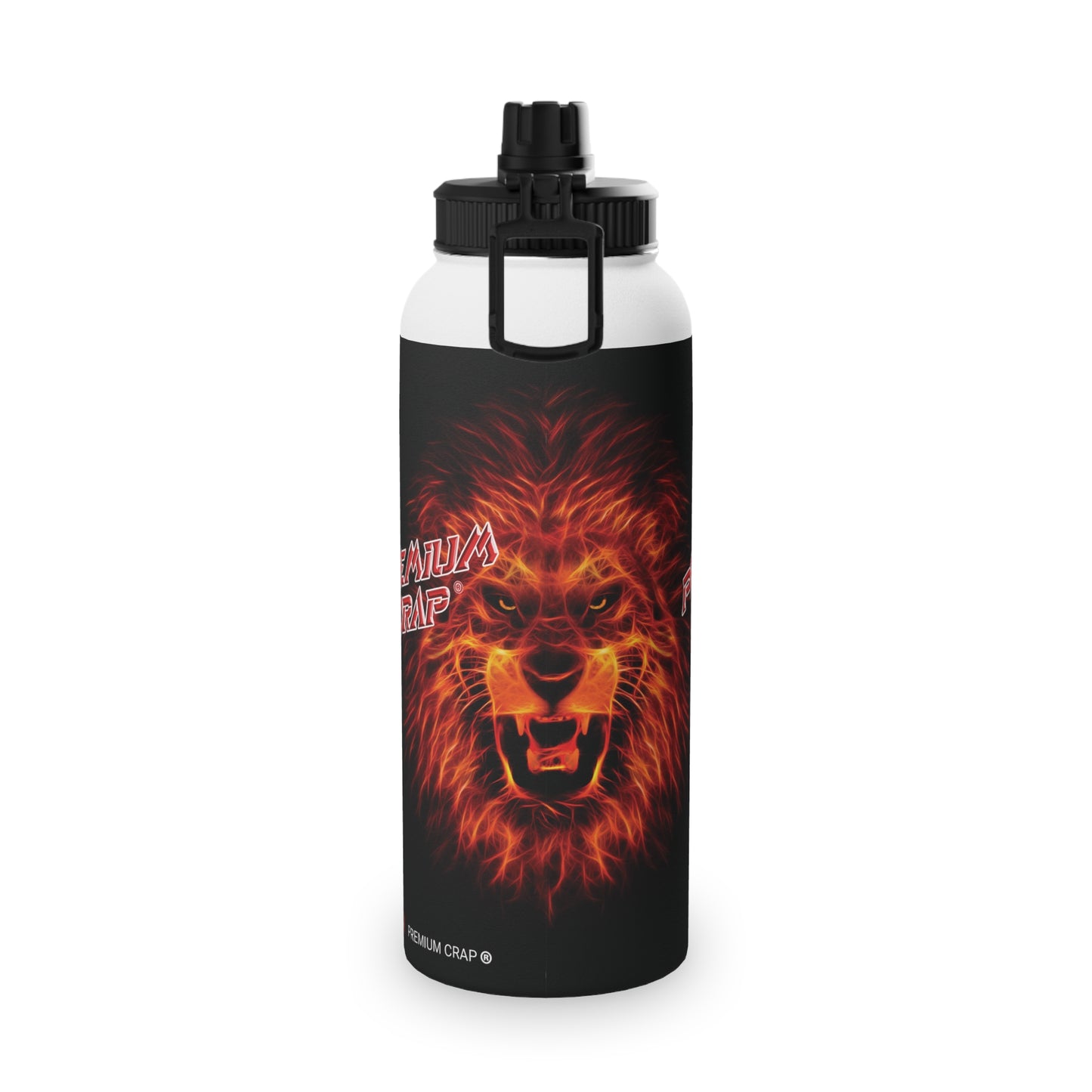 Premium Crap Stainless Steel Water Bottle, Sports Lid
