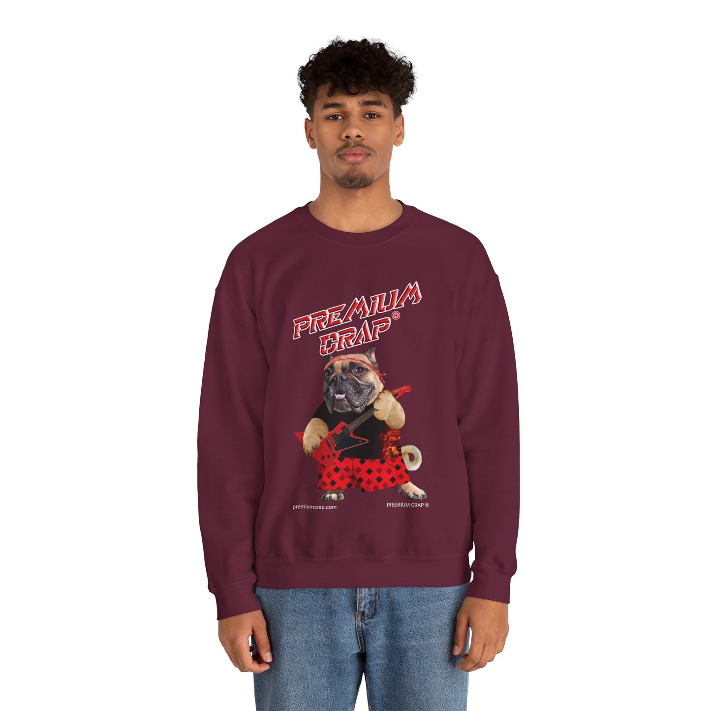 Premium Crap III Men's Heavy Blend Crewneck Sweatshirt