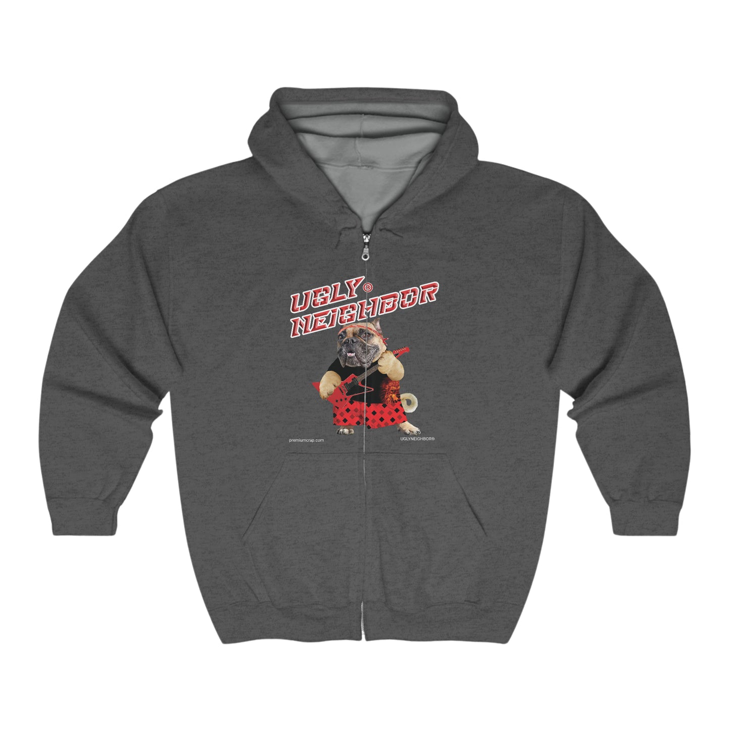 Ugly Neighbor II Heavy Blend Full Zip Hooded Sweatshirt