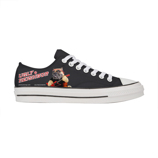 Ugly Neighbor Low Top Canvas Shoes