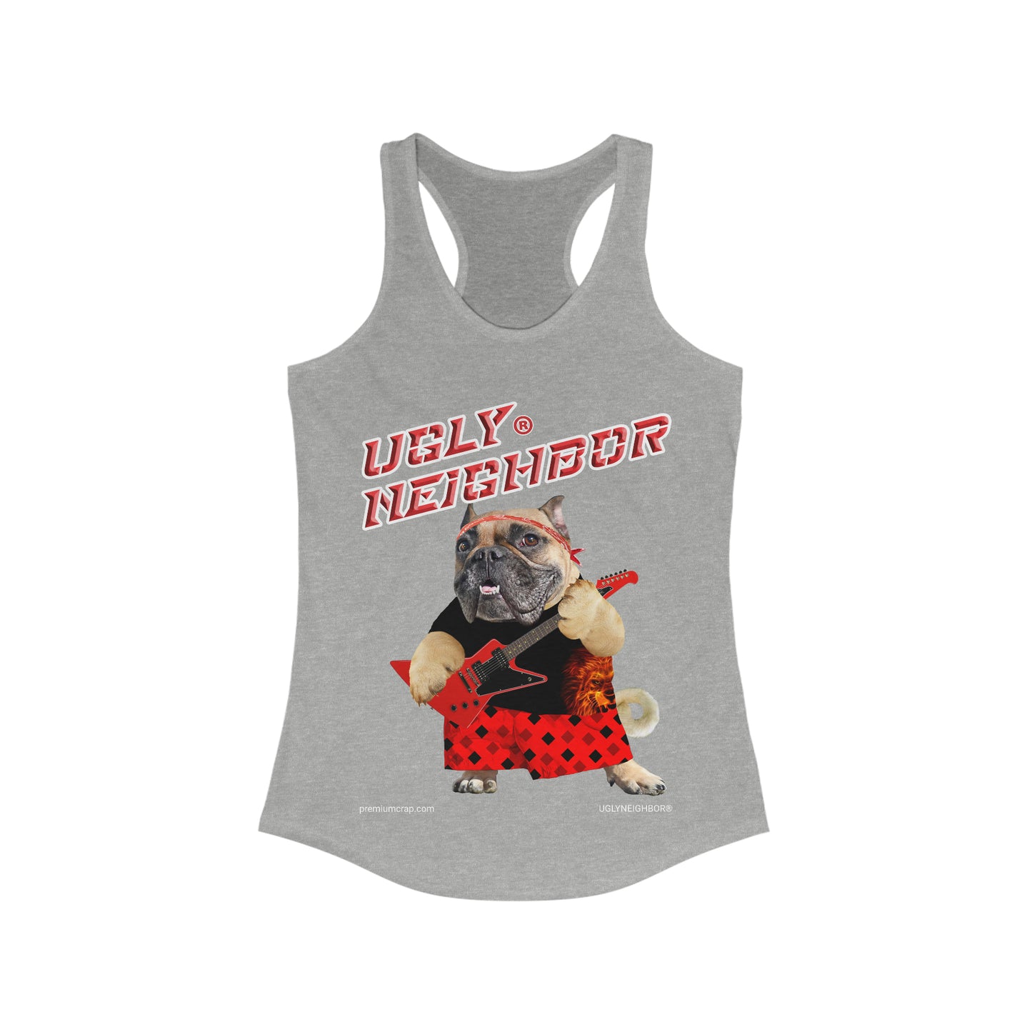 Ugly Neighbor II Women's Ideal Racerback Tank