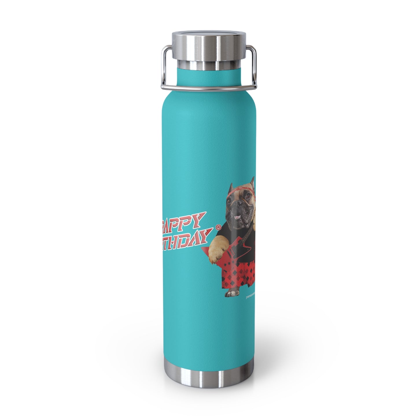 Crappy Birthday II Stainless Steel Water Bottle, Standard Lid