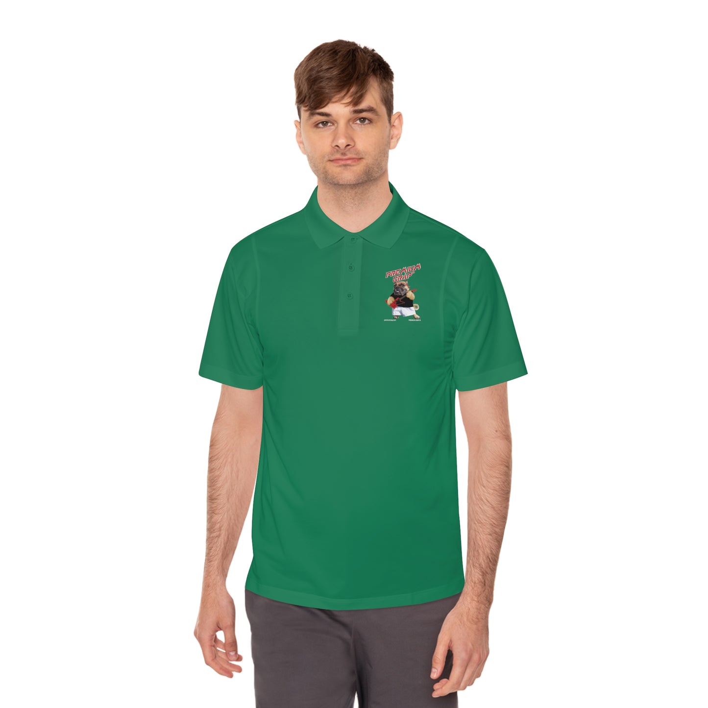 Premium Crap II Men's Sport Polo Shirt