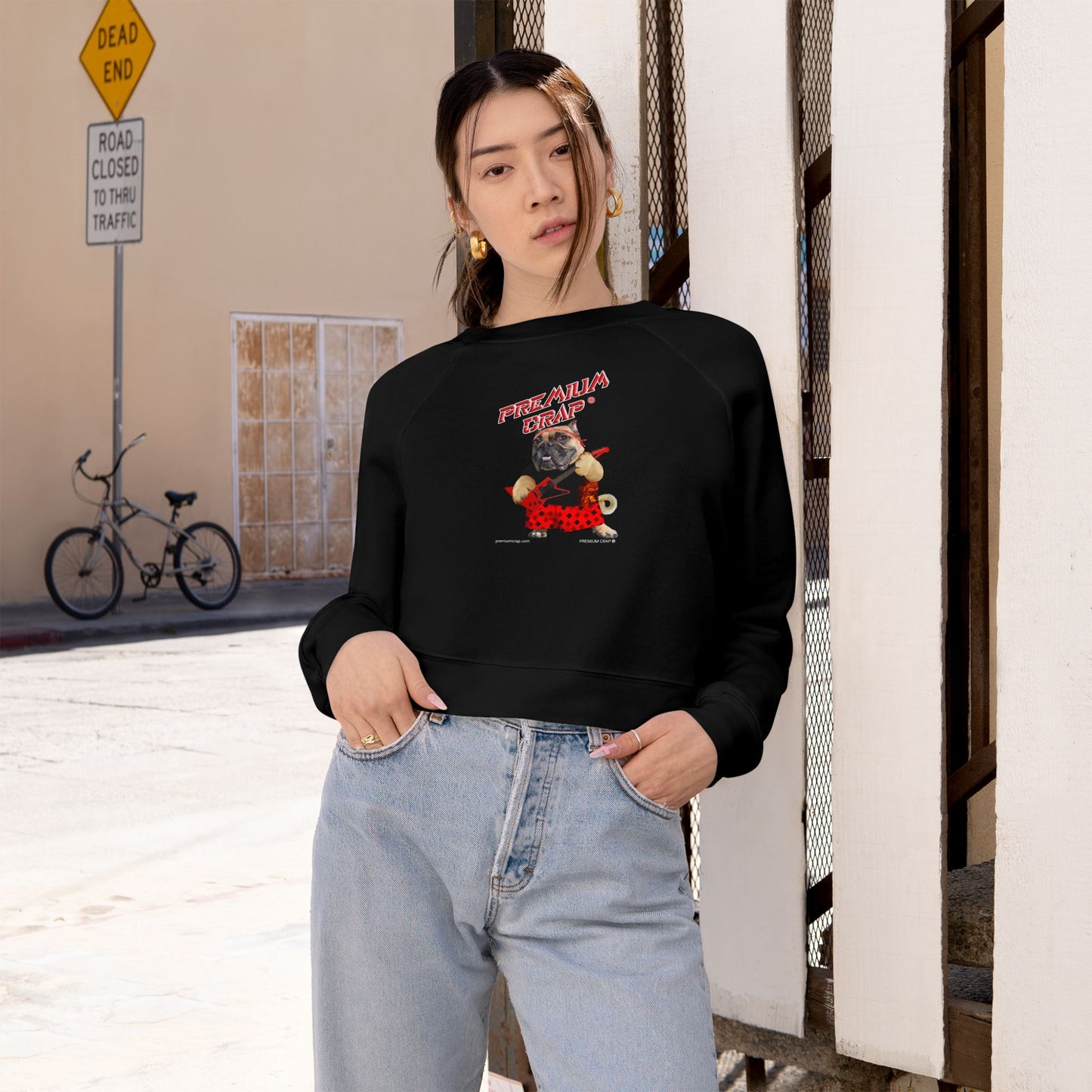Premium Crap III Women's Cropped Fleece Pullover