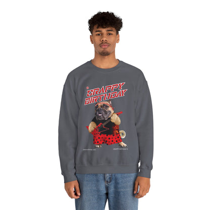 Crappy Birthday II Men's Heavy Blend Crewneck Sweatshirt