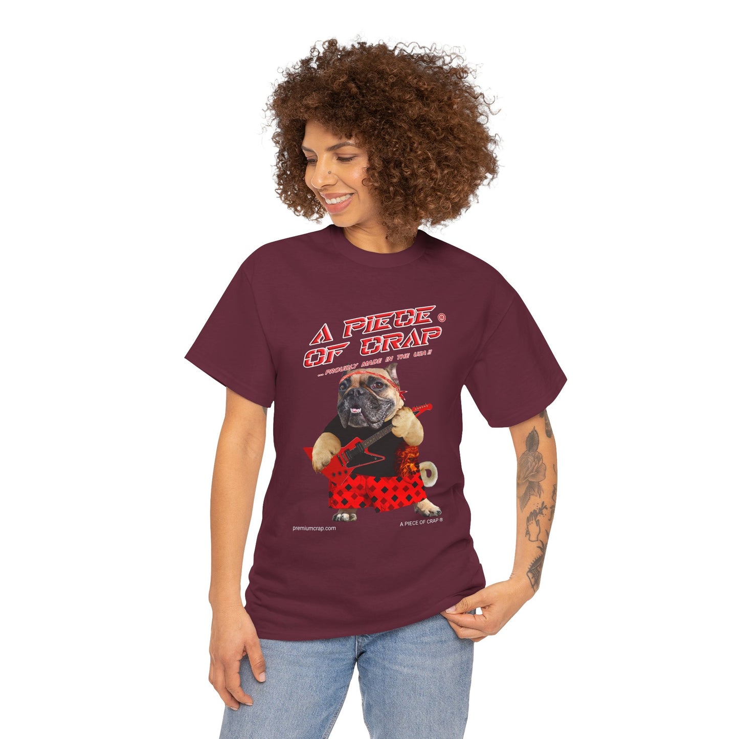 A Piece Of Crap II Heavy Cotton Tee