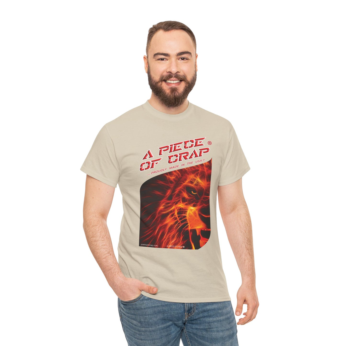 A Piece of Crap Men's Heavy Cotton Tee