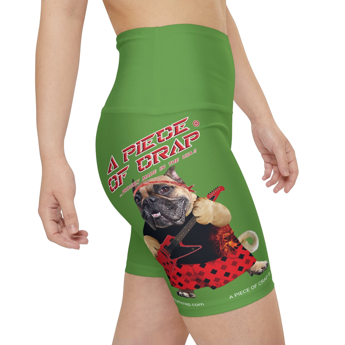 A Piece Of Crap II Women's Workout Shorts - Green