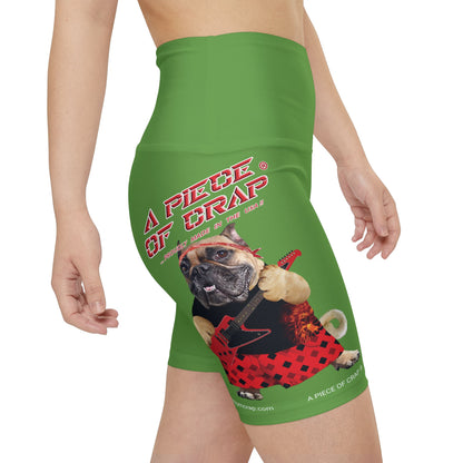 A Piece Of Crap II Women's Workout Shorts - Green