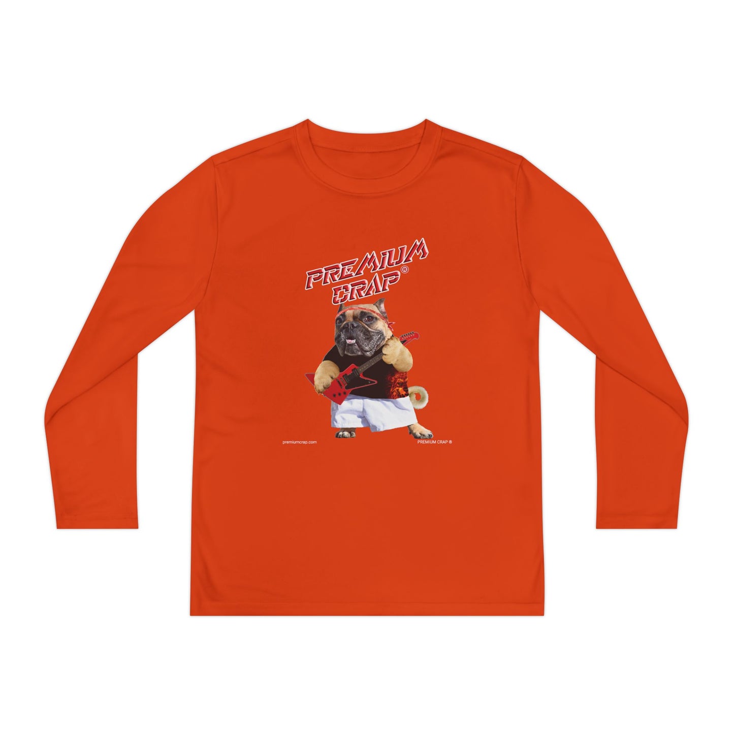 Premium Crap Youth Long Sleeve Competitor Tee