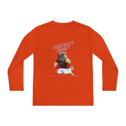 Premium Crap Youth Long Sleeve Competitor Tee