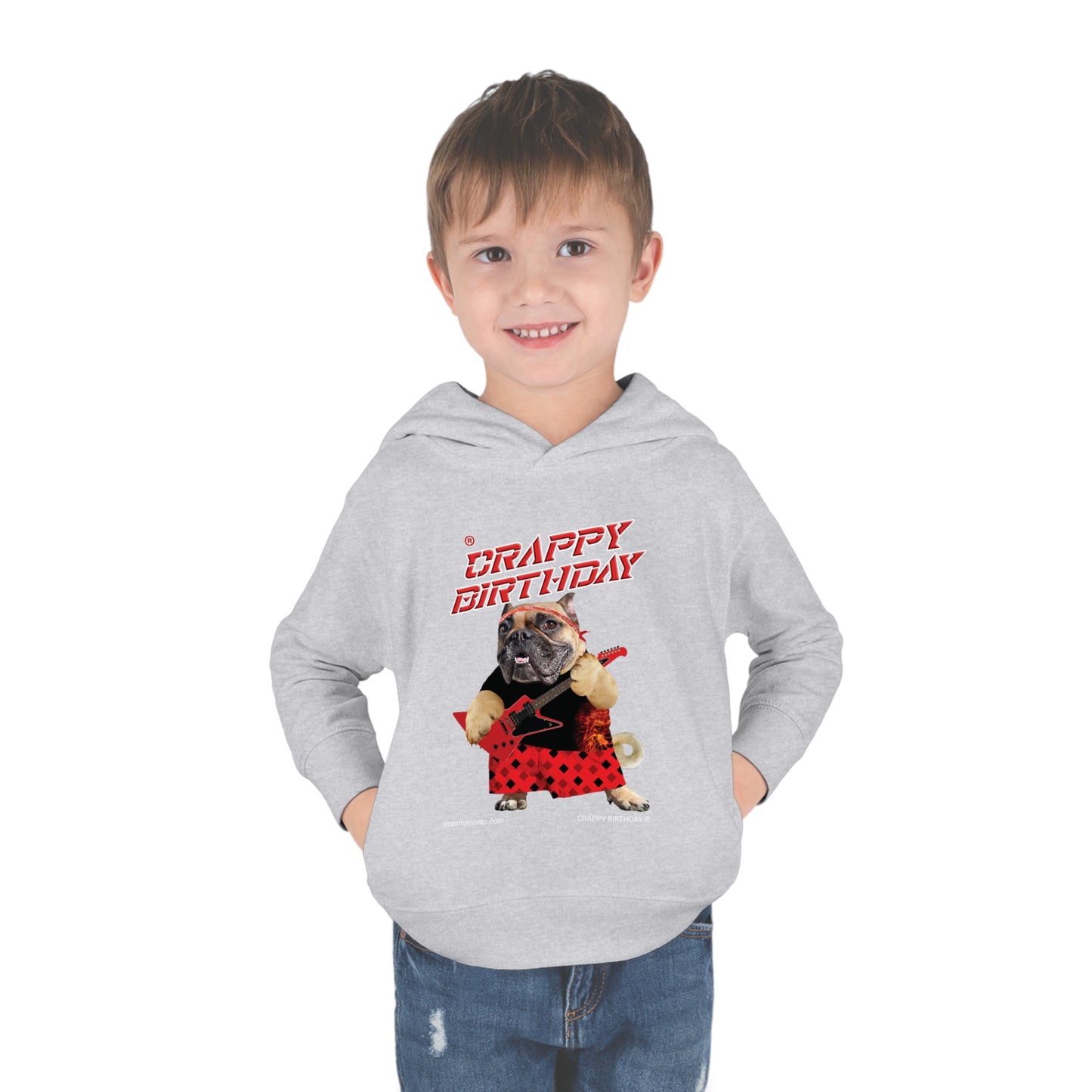 Crappy Birthday II Toddler Pullover Fleece Hoodie