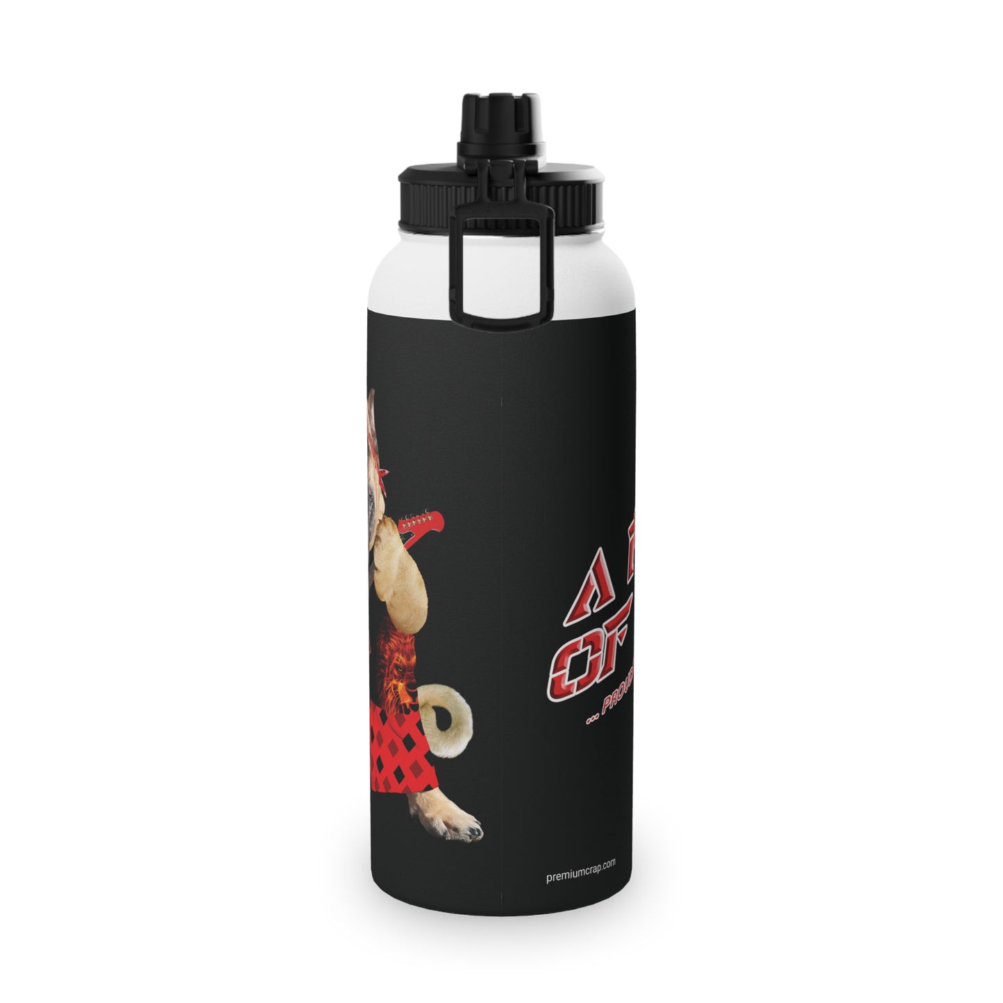 A Piece of Crap II Stainless Steel Water Bottle, Sports Lid