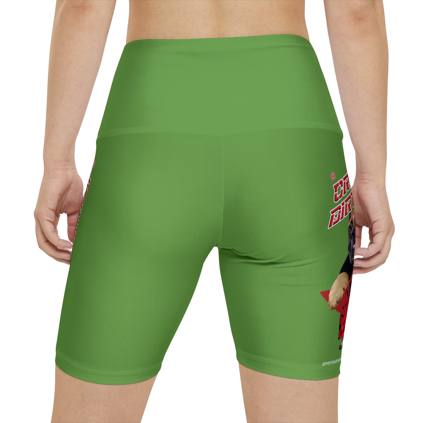 Crappy Birthday II Women's Workout Shorts - Green