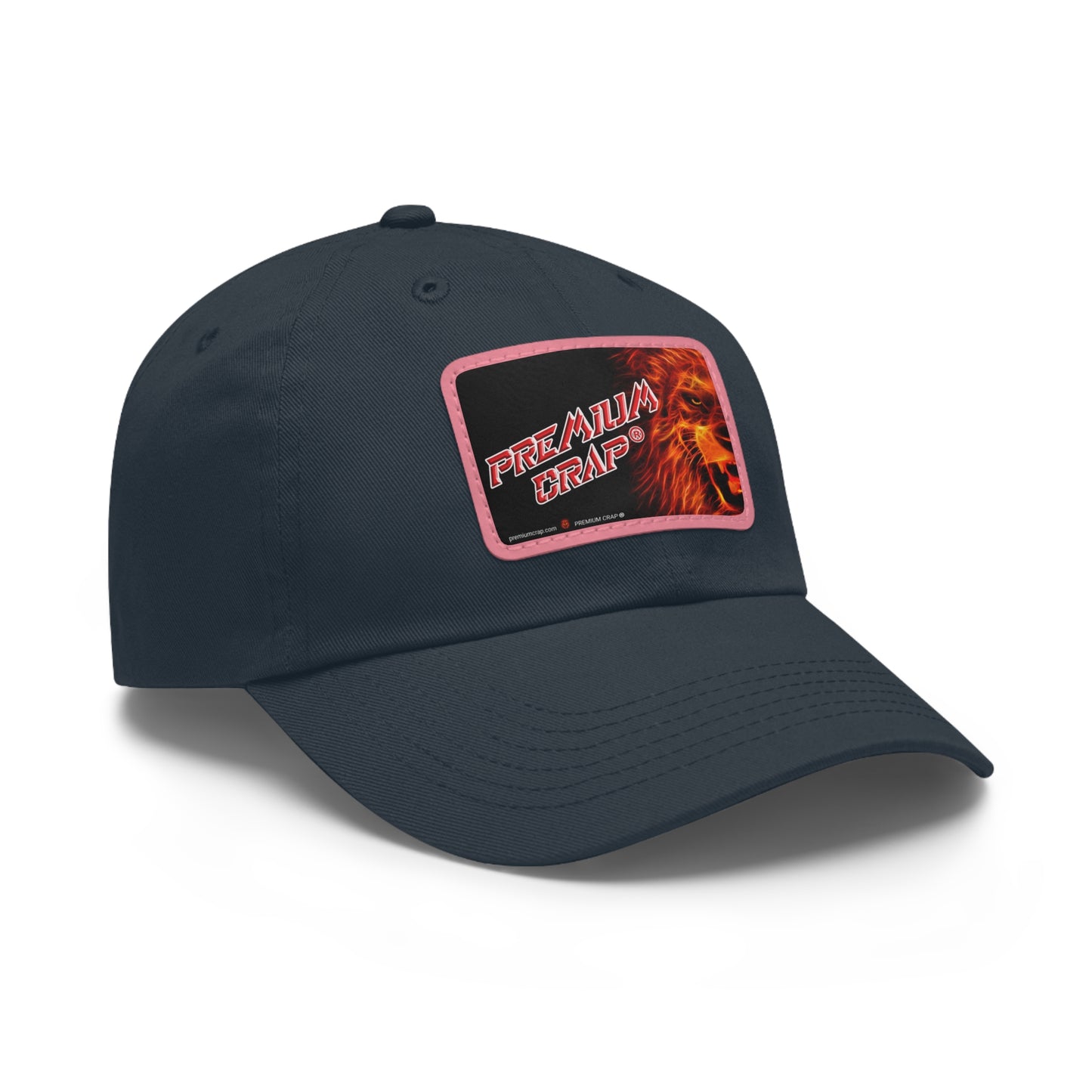 Premium Crap Dad Hat - Rectangle Leather Patch