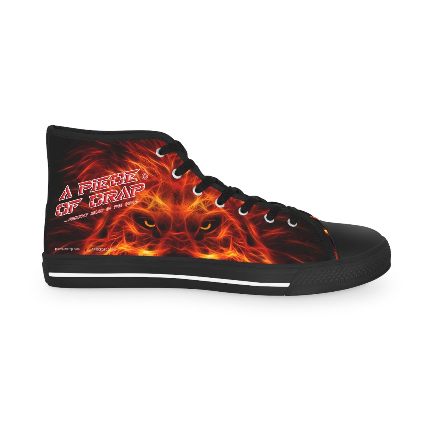 A Piece of Crap Men's High Top Sneakers
