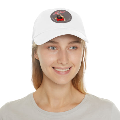 Ugly Neighbor II Dad Hat with Leather Patch (Round)