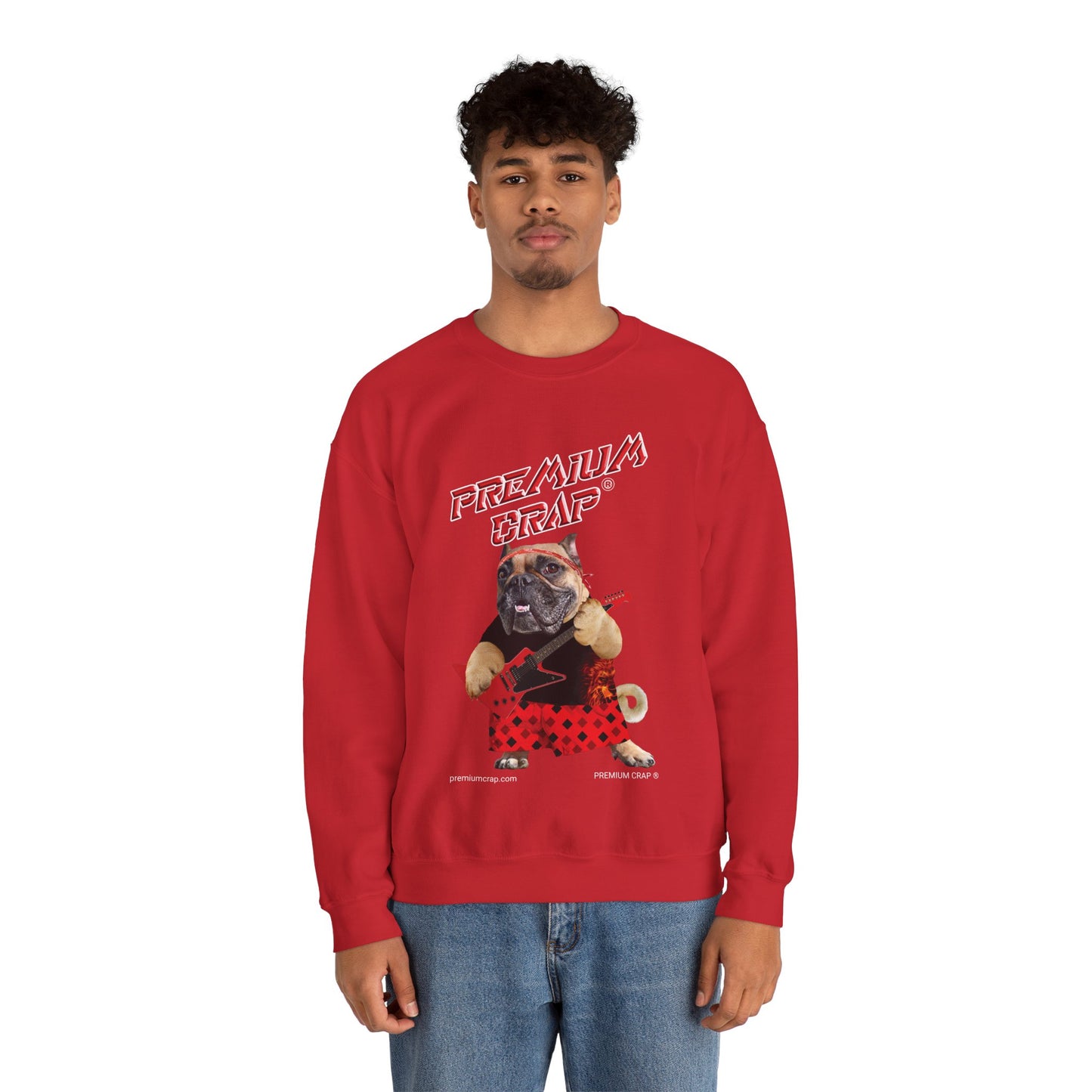Premium Crap III Men's Heavy Blend Crewneck Sweatshirt