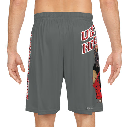 Ugly Neighbor II Basketball Shorts - Dark Grey