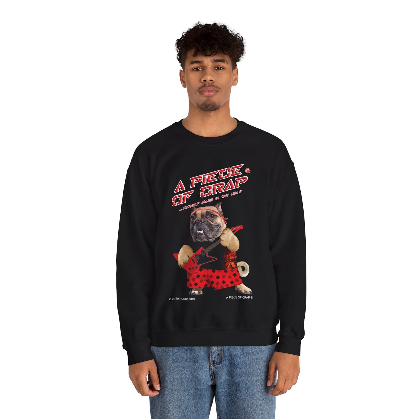 A Piece Of Crap II Heavy Blend Crewneck Sweatshirt