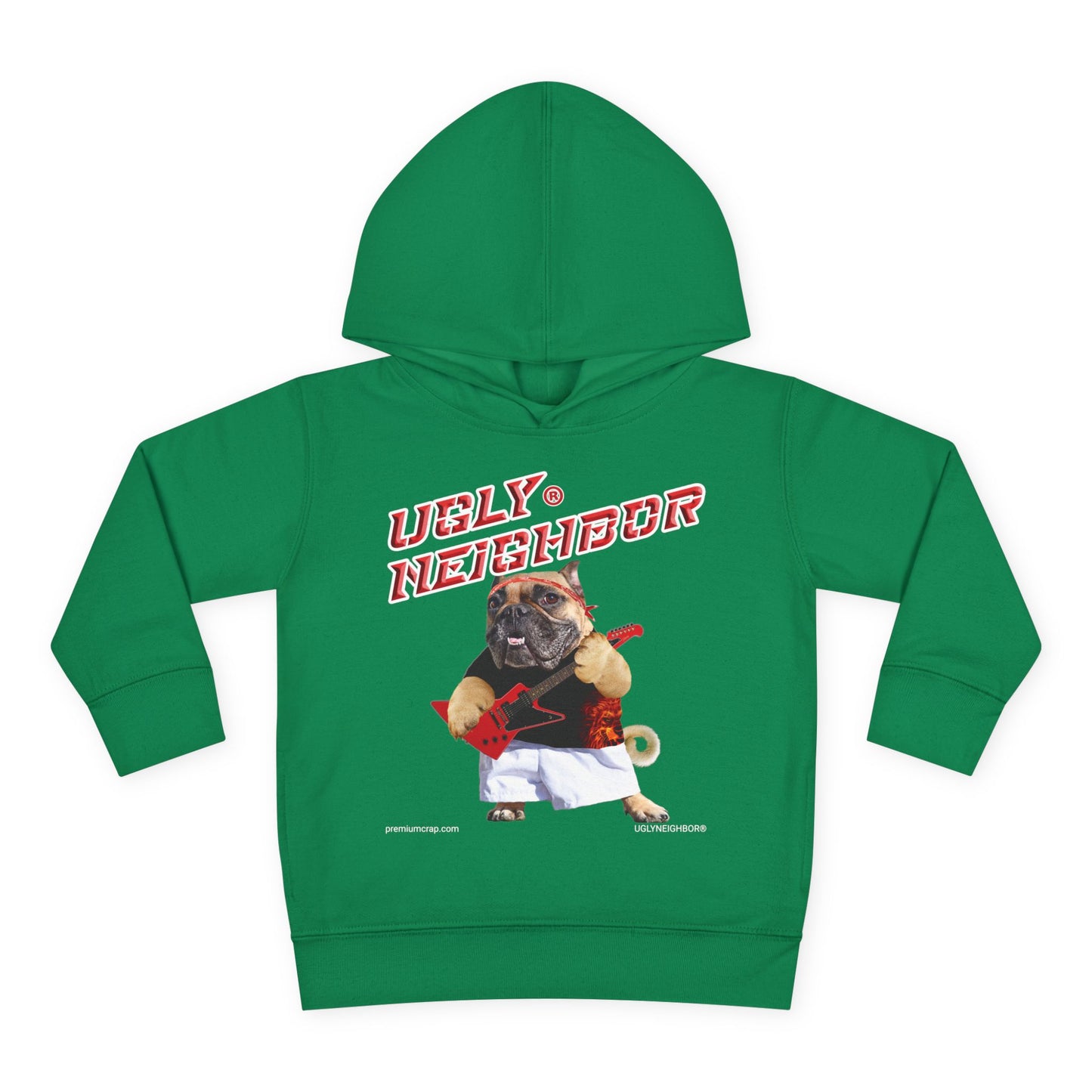 Ugly Neighbor Toddler Pullover Fleece Hoodie