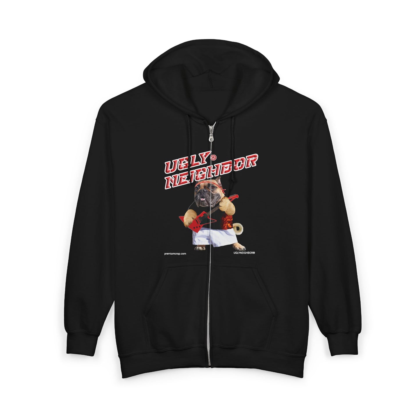 Ugly Neighbor Heavy Blend Full Zip Hooded Sweatshirt