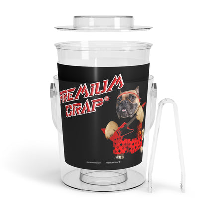 Premium Crap II Ice Bucket with Tongs