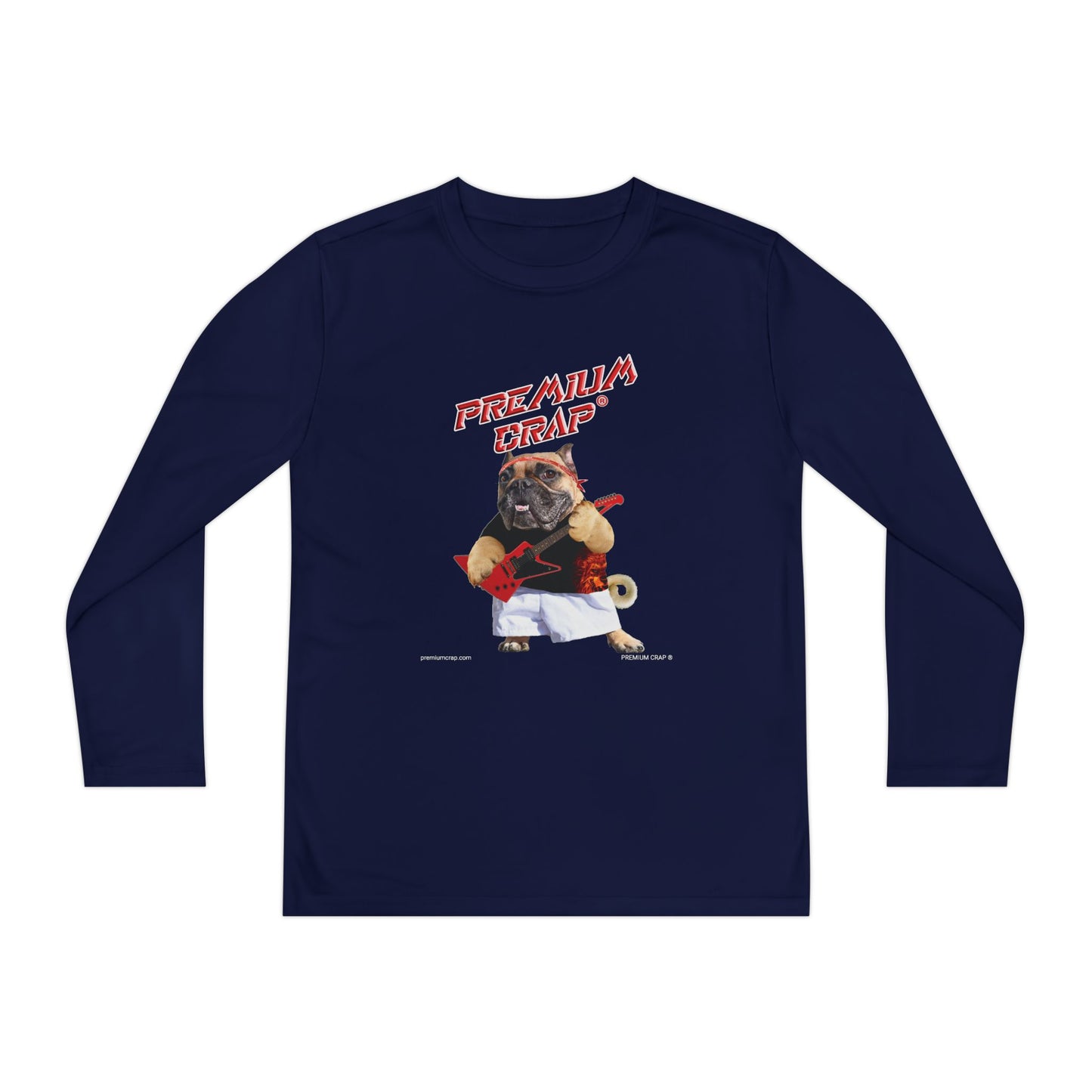 Premium Crap Youth Long Sleeve Competitor Tee