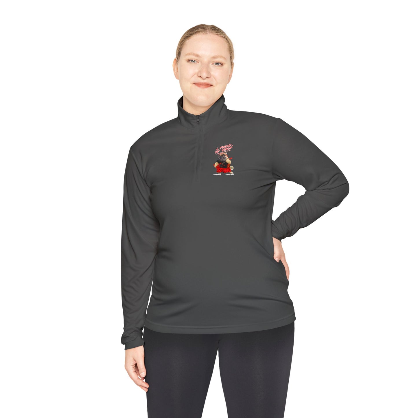 A Piece Of Crap Women's III Quarter-Zip Pullover