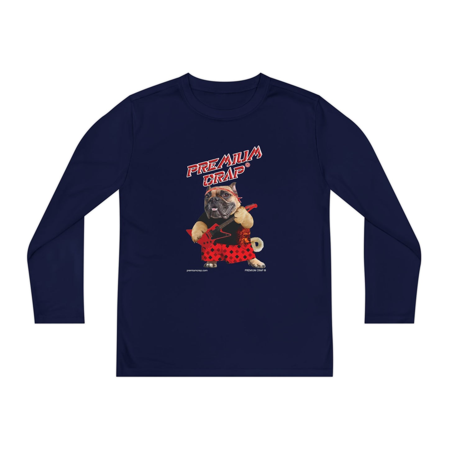 Premium Crap II Youth Long Sleeve Competitor Tee