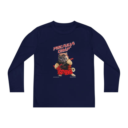 Premium Crap II Youth Long Sleeve Competitor Tee