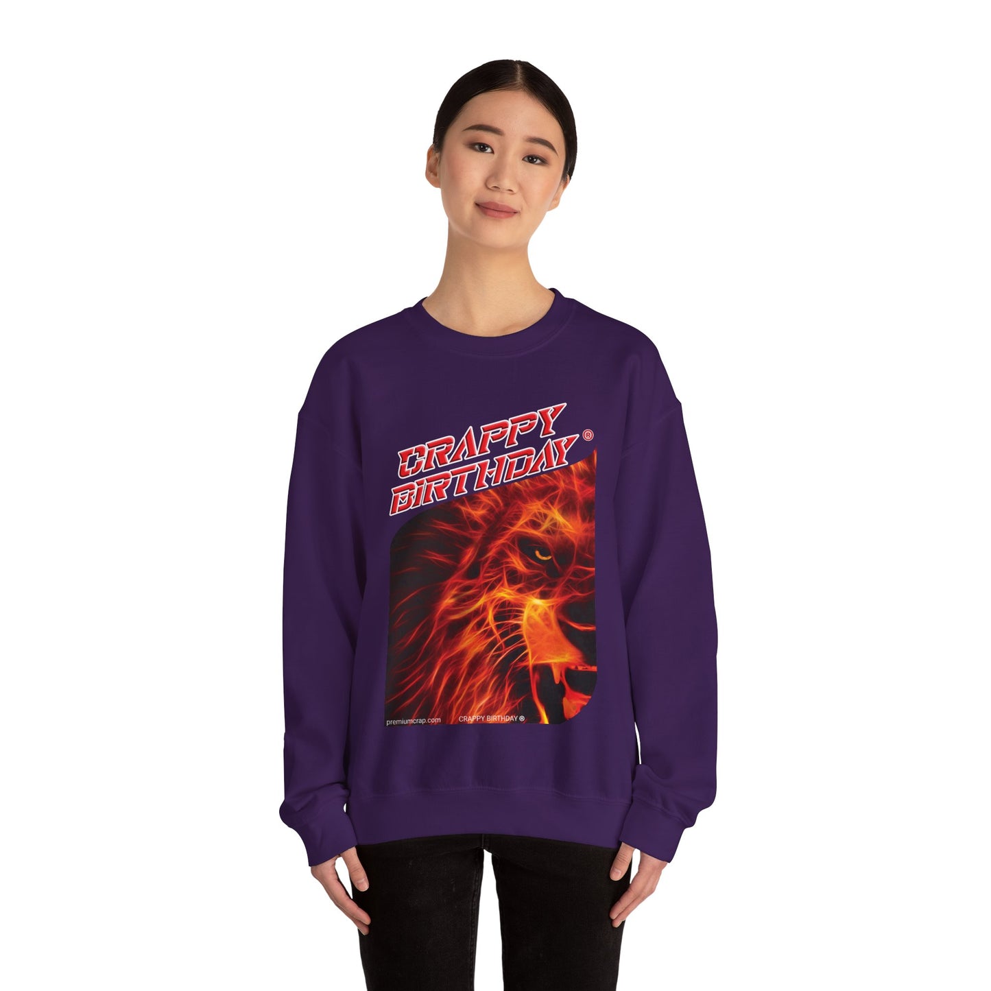 Crappy Birthday Women's Heavy Blend Crewneck Sweatshirt