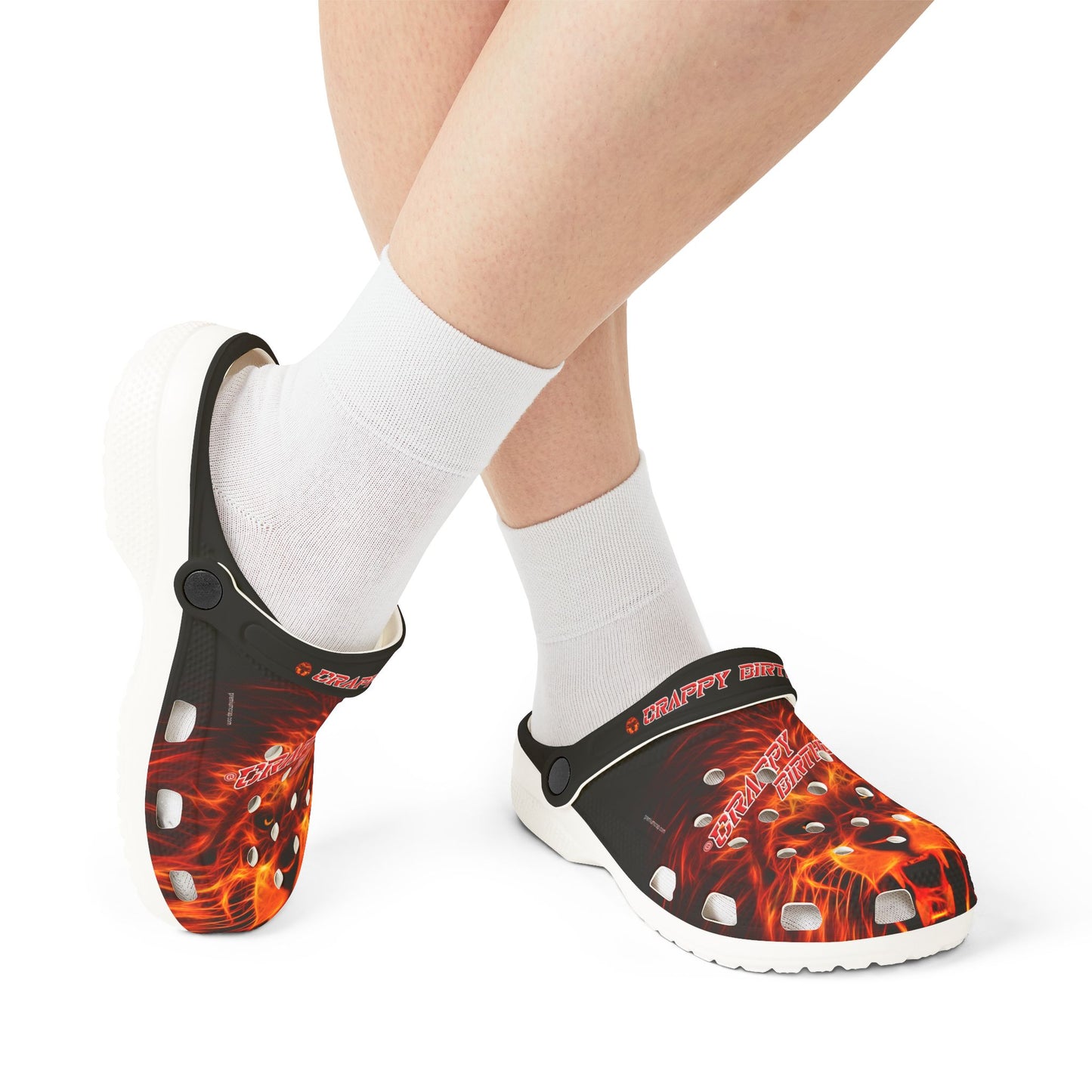 Crappy Birthday EVA Foam Rubber Shoes