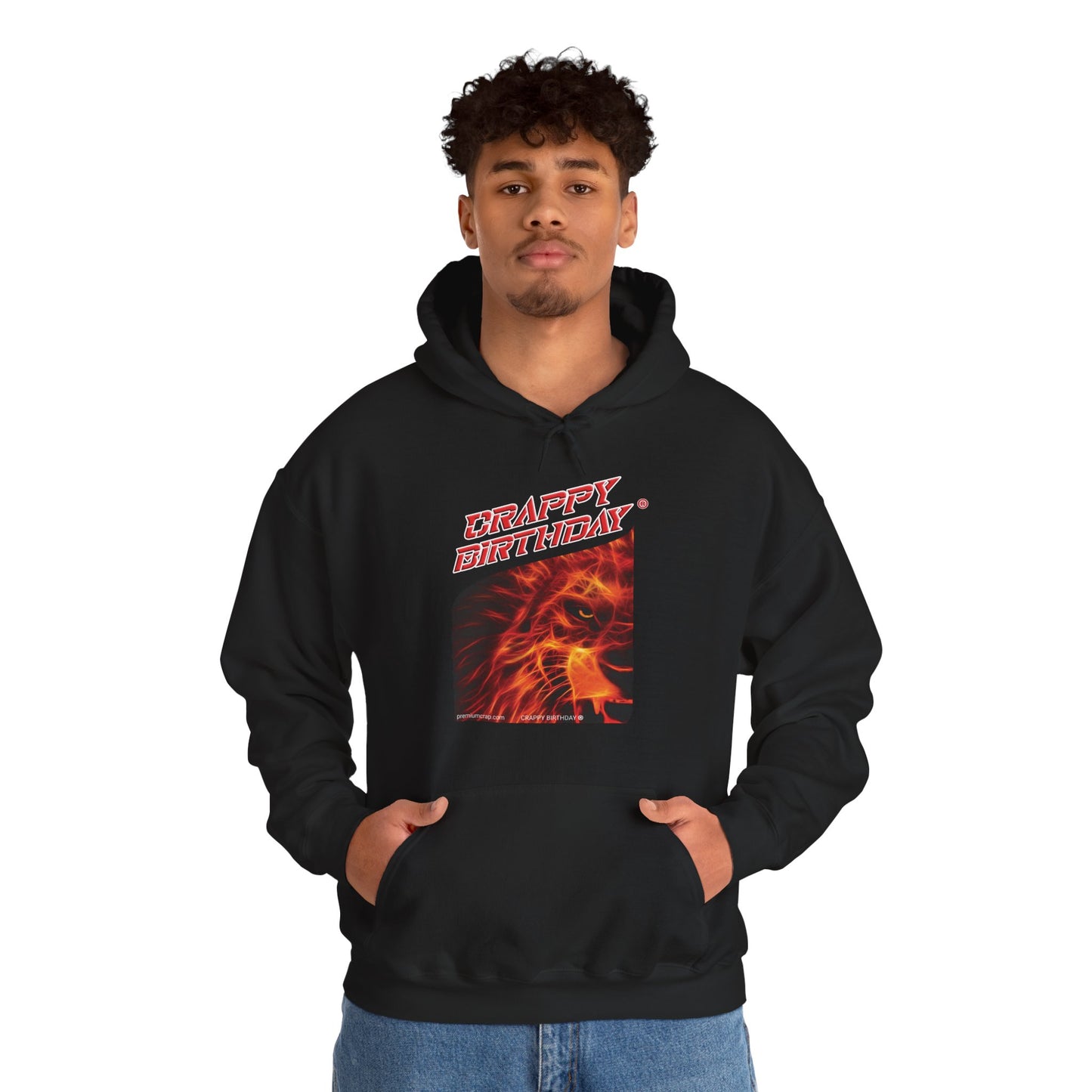 Crappy Birthday Men's Heavy Blend Hooded Sweatshirt