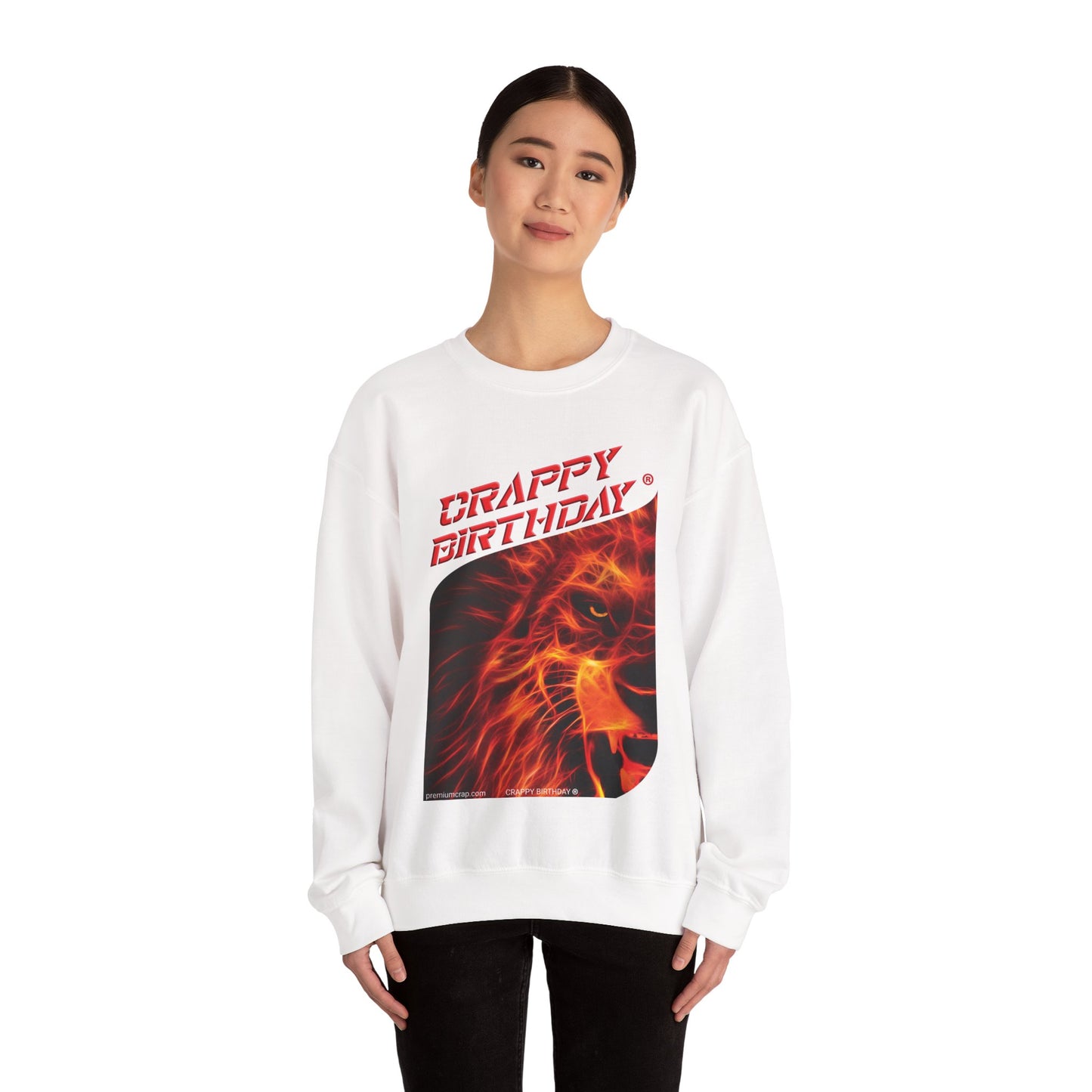 Crappy Birthday Women's Heavy Blend Crewneck Sweatshirt