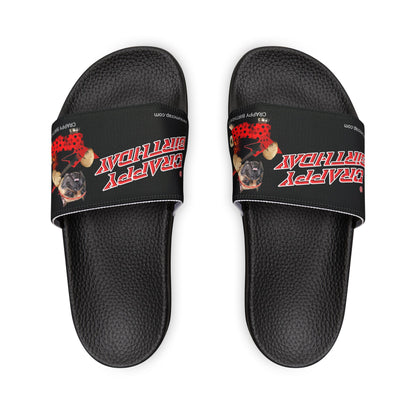 Crappy Birthday II Women's Removable-Strap Sandals